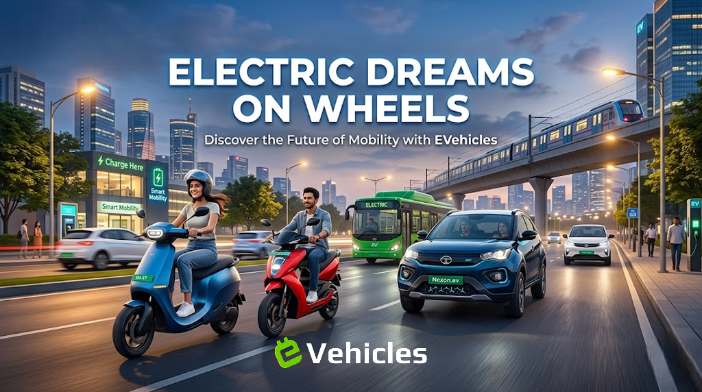 Electric Dreams on Wheels: Discover the Future of Mobility with EVehicles